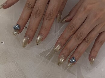 水光マグにラメグラ☆