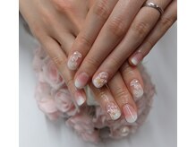 ネイルサロンミキ 横浜(MIKI)/ブライダル手描き3D花