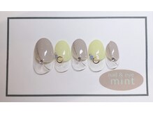 ネイルアンドアイ ミント(nail＆eye mint)/3月キャンペーンネイル