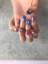 プライズアイリス アイラッシュ 池袋東口店(prize Iris eyelash)/ミラーネイル