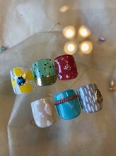 リノン(Linon)/親指アートサンプル