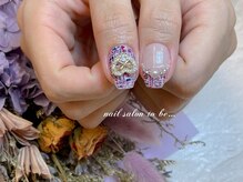 ネイルサロン トゥービー 御徒町上野(To Be)/パーツ付け放題コース8990円