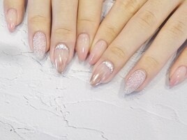 ピンク系クリスタルピクシー