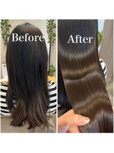 ANEWオリジナルレシピの髪質改善トリートメントでうるつや髪に＋°〔ヘッドスパ/肩こり/リンパマッサージ〕