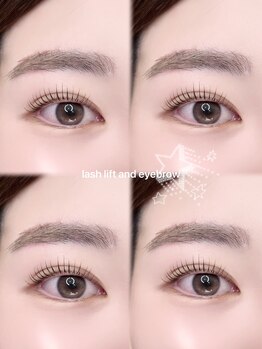 メル(meru)/eyebrow × lash lift