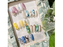 テラスアヴェダ 心斎橋店(Terrace AVEDA)の雰囲気（7月マンスリーデザイン！！初夏に映えるデザイン満載！[ネイル]）