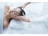 極上快眠ドライヘッドスパ+首かたほぐしで頭痛・眼精疲労解消60分￥4980