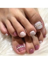 プチブラン(Petit Blanc)/フット　定額ネイル