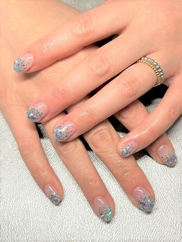 ライズバックステージ(RIZE back stage)/ラメグラデーション