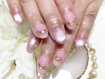 ウィズ フェリーク/カラフルストーンネイル