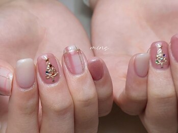 ミンスネイル(Mins Nail)/クリスマスネイル