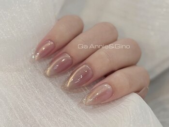 ワンホンネイル/艶感/マグネット