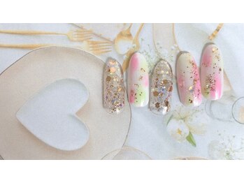 ネイルサロン&スクール ジーナ(GINA)/3月定額きれいめエレガント