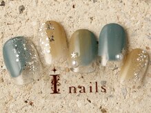 アイネイルズ 町田店(I nails)/クリアアースカラー6480円