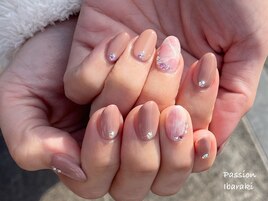 大理石ネイル