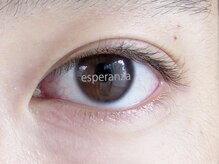 エスペランサ(esperanza)/【本数別イメージ】エクステ無し