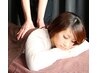 新コース90分★贅沢トリプルMix「足ツボ30分+ボディ40分+ヘッド20分」足湯付
