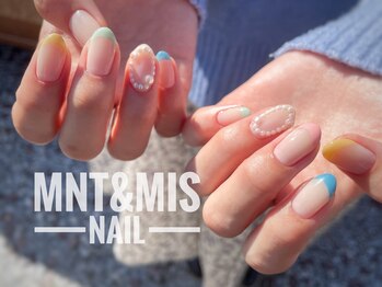 ミントアンドミスネイル(Mnt&Mis NAIL)/【持込デザイン】¥9800