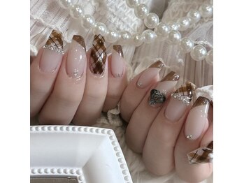 リンドネイル バイ モカ アンド ララ(Lind nail by moca and LaLa)/【mio】10本アート