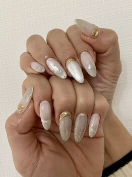 コスメティックス シミズ(SHIMIZU)の写真/【持ち込みパーツOK☆】《丁寧×キレイ×高い再現性》が叶う◎シンプルからトレンドデザインまで★