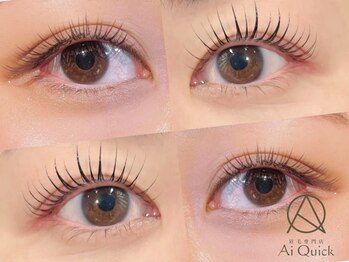 アイクイック 亀戸店(Ai Quick)の写真/大人気【フラットラッシュ100本¥4400～★初回オフ無料】低負担×高持続でストレスフリーなまつ毛に♪[亀戸]