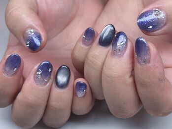 オーパス ノース(OPUS north)/お客様ネイル/古川/グラデ