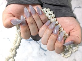 【スカルプ】マグネットネイル