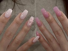 ジェミーネイル シンジュク(Jemiy nail shinjuku)/【Saki】クロムピンクラメ¥8480
