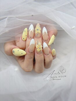オウラネイルルーム(Aura nail room)の写真/≪最新トレンド≫韓国ネイル&ワンホンネイルが豊富◎デートやイベントごとは自分の「理想のデザイン」に◆