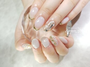 シュガーネイル(sugar nail)/埋め込みネイル