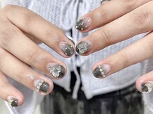 ワイワイ(yy)/ブラックキラキラデザイン