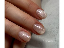マグネットネイル/ショート/上品