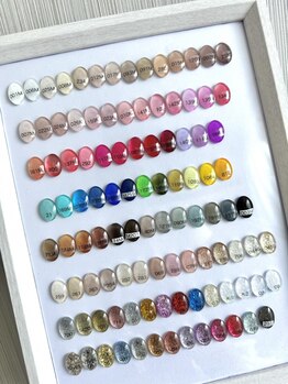 カラー・パーツの種類が豊富