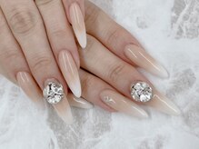 キャリコ(calico)/ストーンアート2本