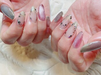 ネイル サロン ターラ 吉祥寺(nail salon Tara)/マグネットネイル　ギャラクシー