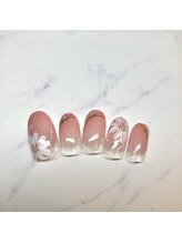 ビューティーアンドスパ セレクトプラス(Beauty & Spa treatment Select +)/フラワーグラデーションネイル
