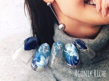 アグニークリッシェ(Agunik Riche)/【フラワーネイル】