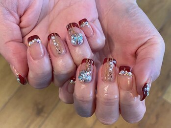 ネイルサロン フィフスアベニュー(Fifth Avenue)/キラキラフレンチ