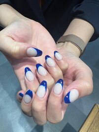 モード系フレンチネイル