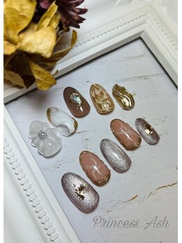 プリンセスアッシュ 阪急三番街店(Princess Ash)/ハンドジェル☆定額コース￥9020