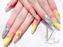 レディラック バイ キャンアイドレッシー(Lady Luck by Can I Dressy)/3Dひまわりネイル