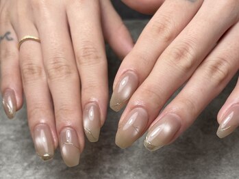 ソナネイル(SONA NAIL)の写真/シンプルだからこそ違いが出る。フォルムと仕上がりにこだわった美爪ネイル♪《定額コースもご用意◎》