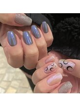 人気No.1定額コース ちぐはぐネイル♪