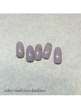 セレクトネイル ココ 秦野店(SELECT NAIL COCO)/ミラーのリボン