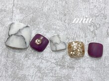 ミウ ネイル(miu nail)/Footオススメ定額★新規¥7490