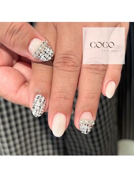 ココ(COCO)/ツイードネイル