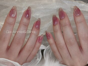 ワンホンネイル/艶感/マグネット