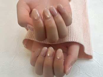 春ニュアンスネイル