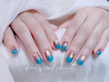 ヒュイズ ネイル(Hui‘s Nail)/マグネットグラデーション