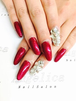 ネイルサロン アンジェリカ(Angelica)/No.14 アート2本コース